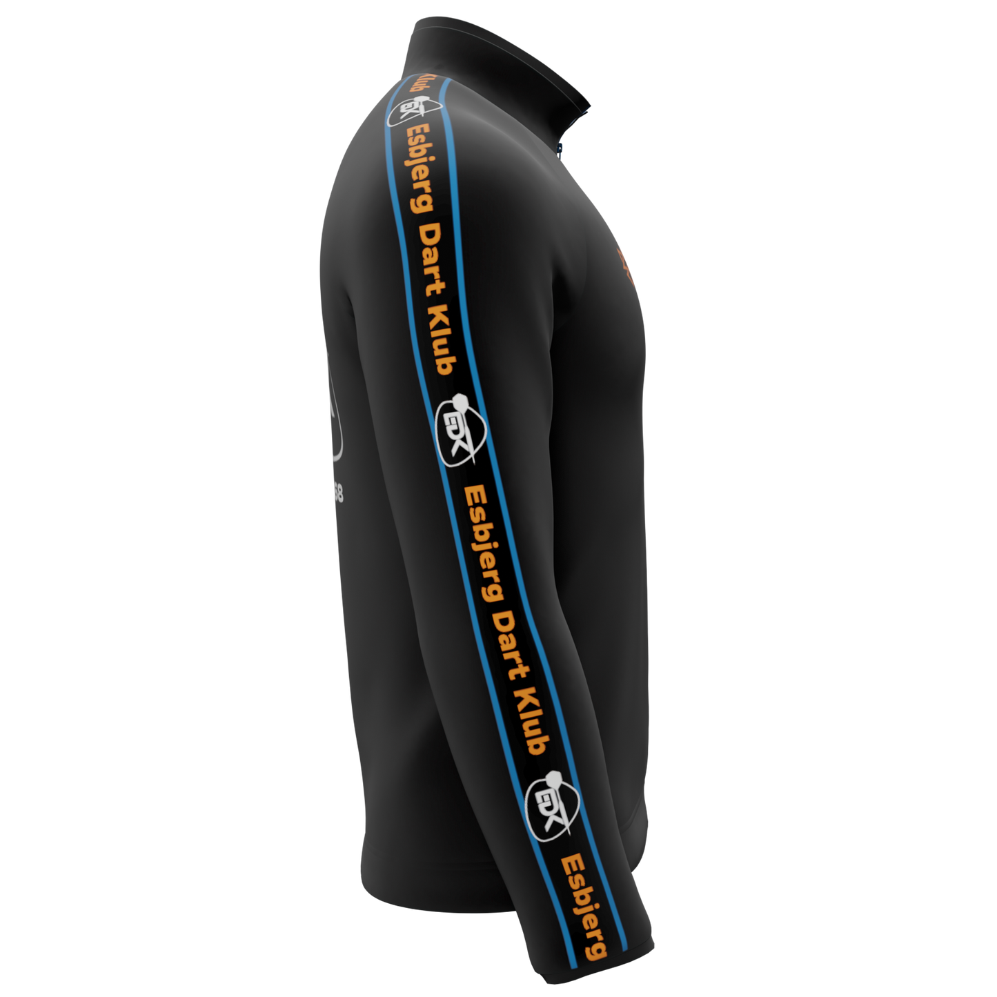 Bomulds cardigan  - Esbjerg Dart Klub - SponsorWorld