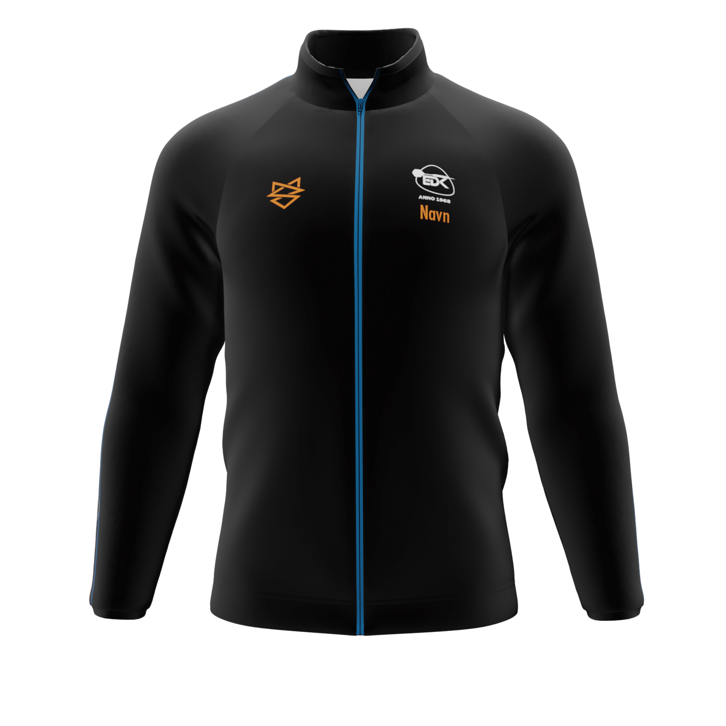 Bomulds cardigan  - Esbjerg Dart Klub - SponsorWorld