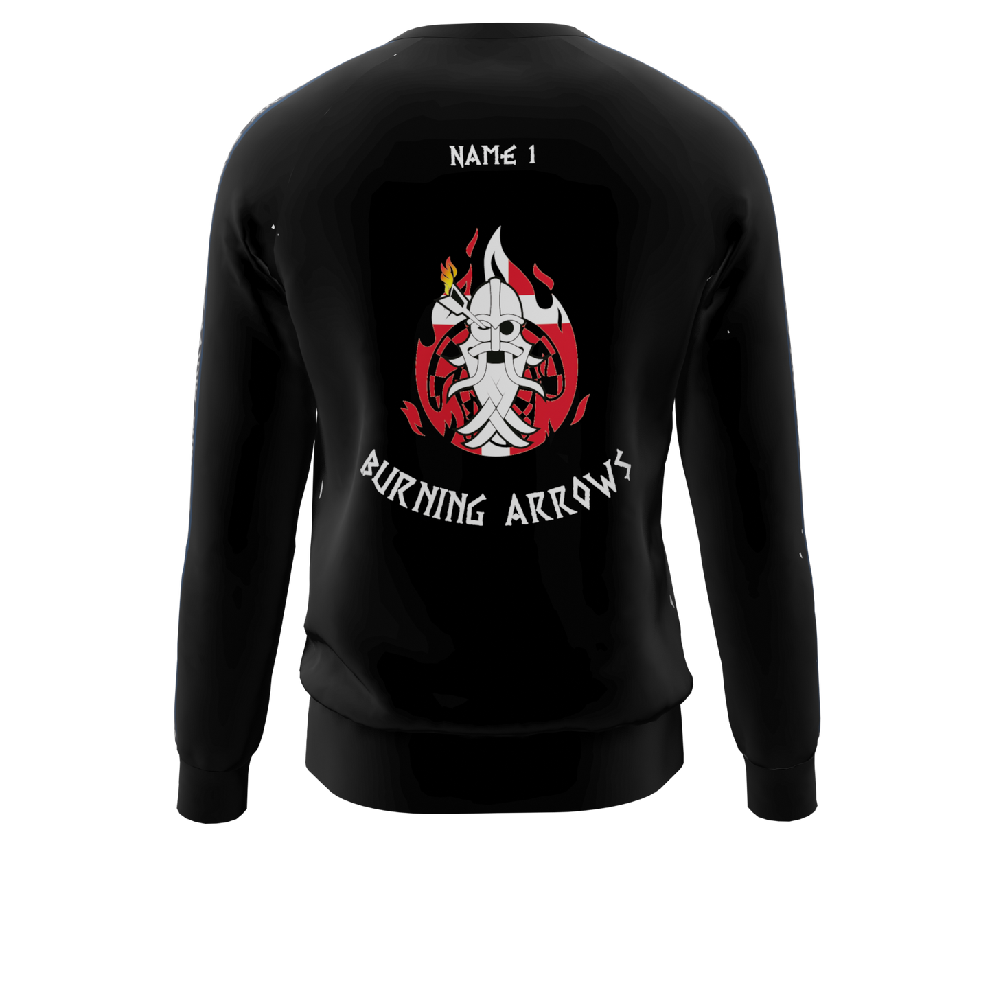 Bomuld Sweatshirt - Burning Arrows
