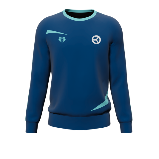 Sweatshirt med stripe - Korup Bordtennis Klub