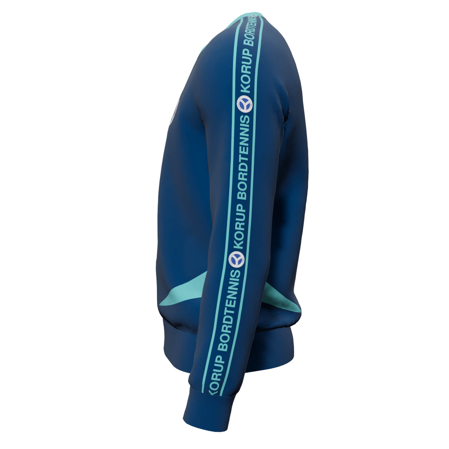 Sweatshirt med stripe - Korup Bordtennis Klub