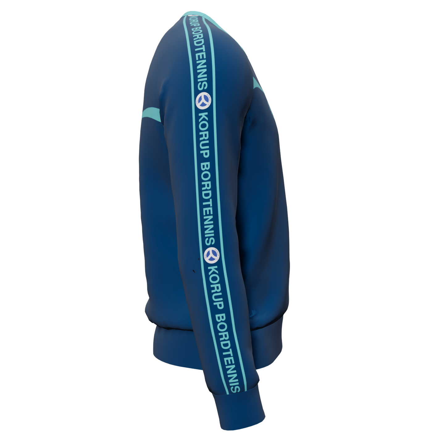 Sweatshirt med stripe - Korup Bordtennis Klub