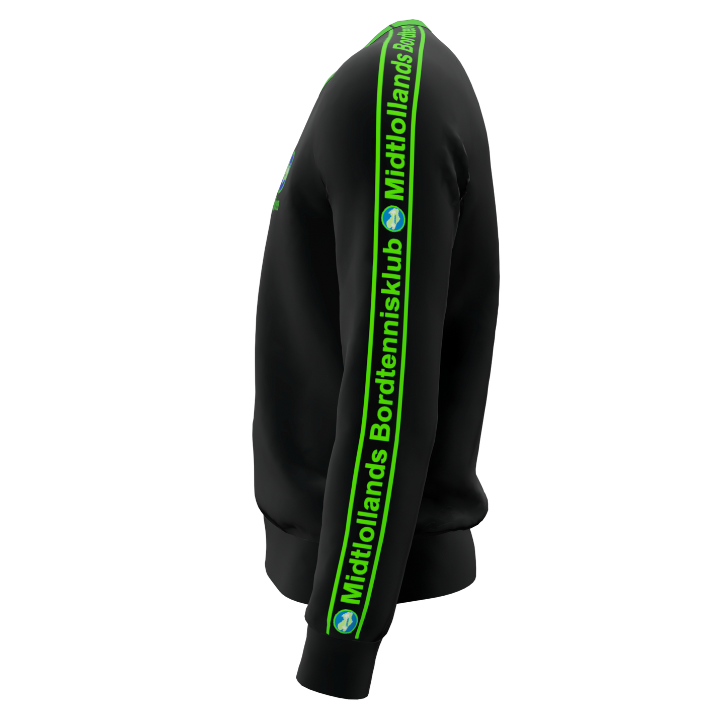 Bomulds Sweatshirt - Midtlollands Bordtennisklub