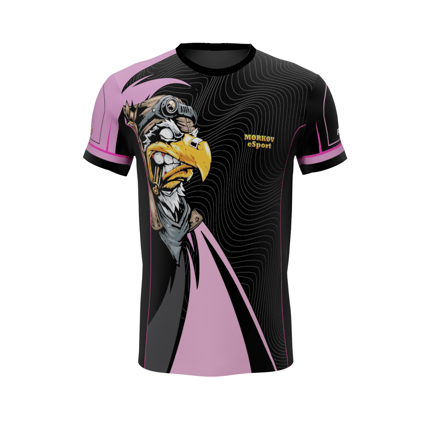 T-shirt - Mørkøv Esport Power og Punkt 1 (Pink)