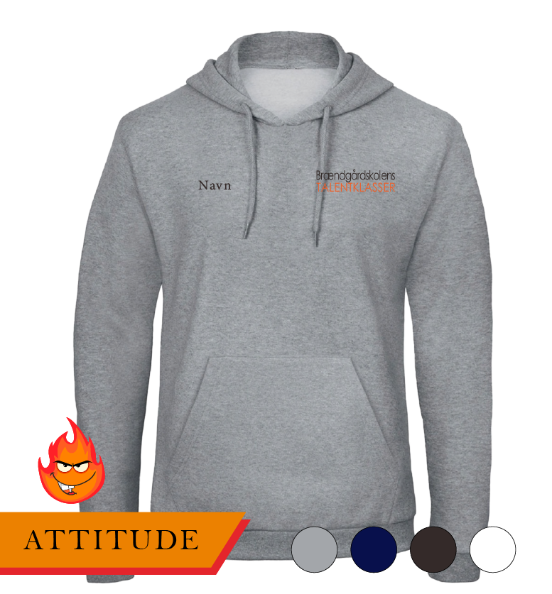 Attitude Bomulds Hoodie