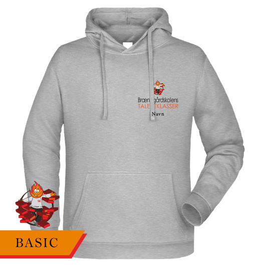 Basic Bomulds Hoodie