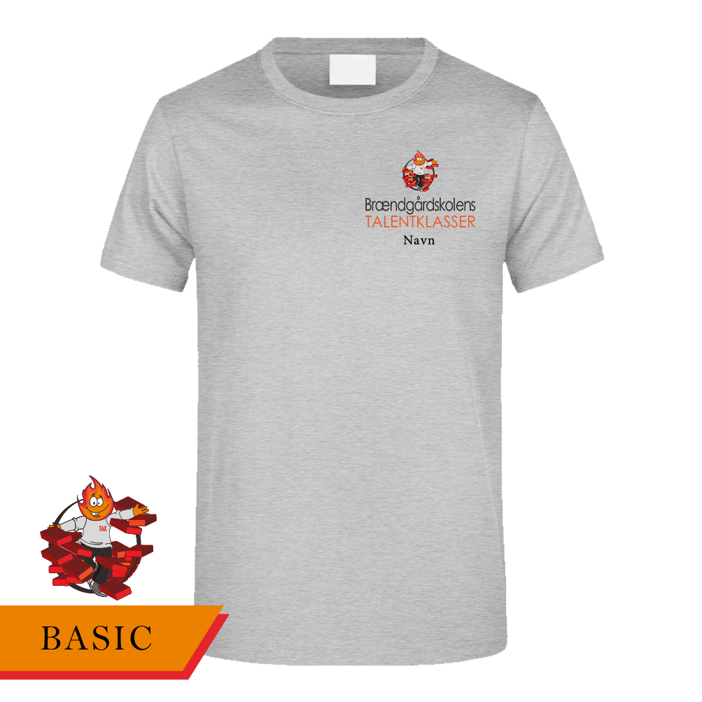 Basic Bomulds T-shirt