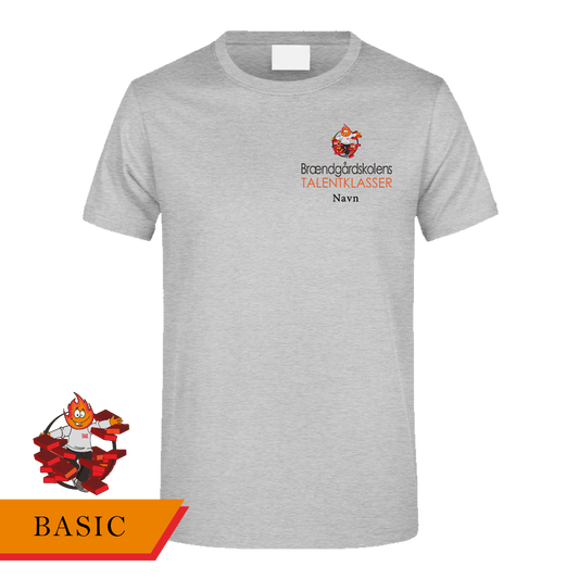 Basic Bomulds T-shirt