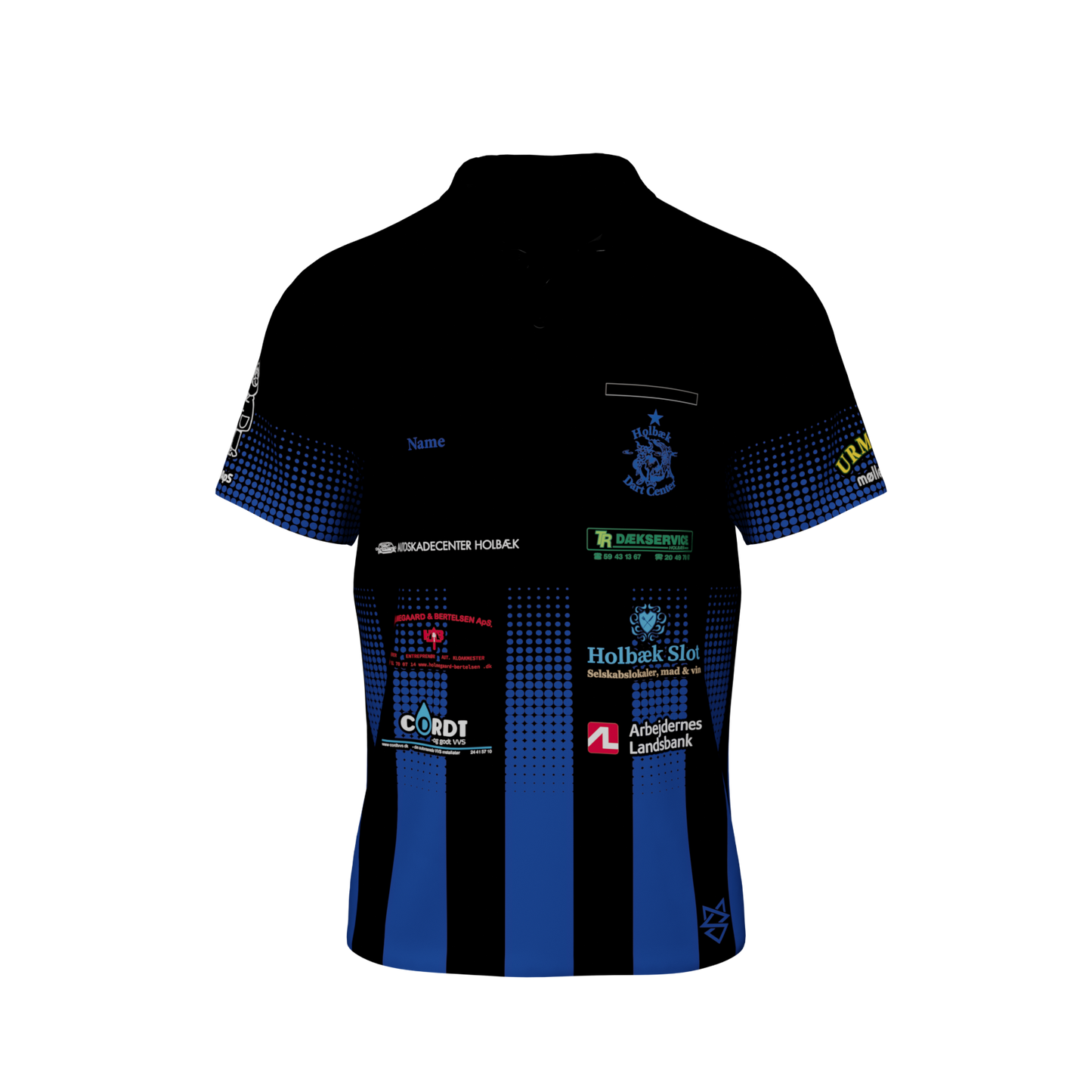 Holbæk Dart - Spiller polo m. sponsorater