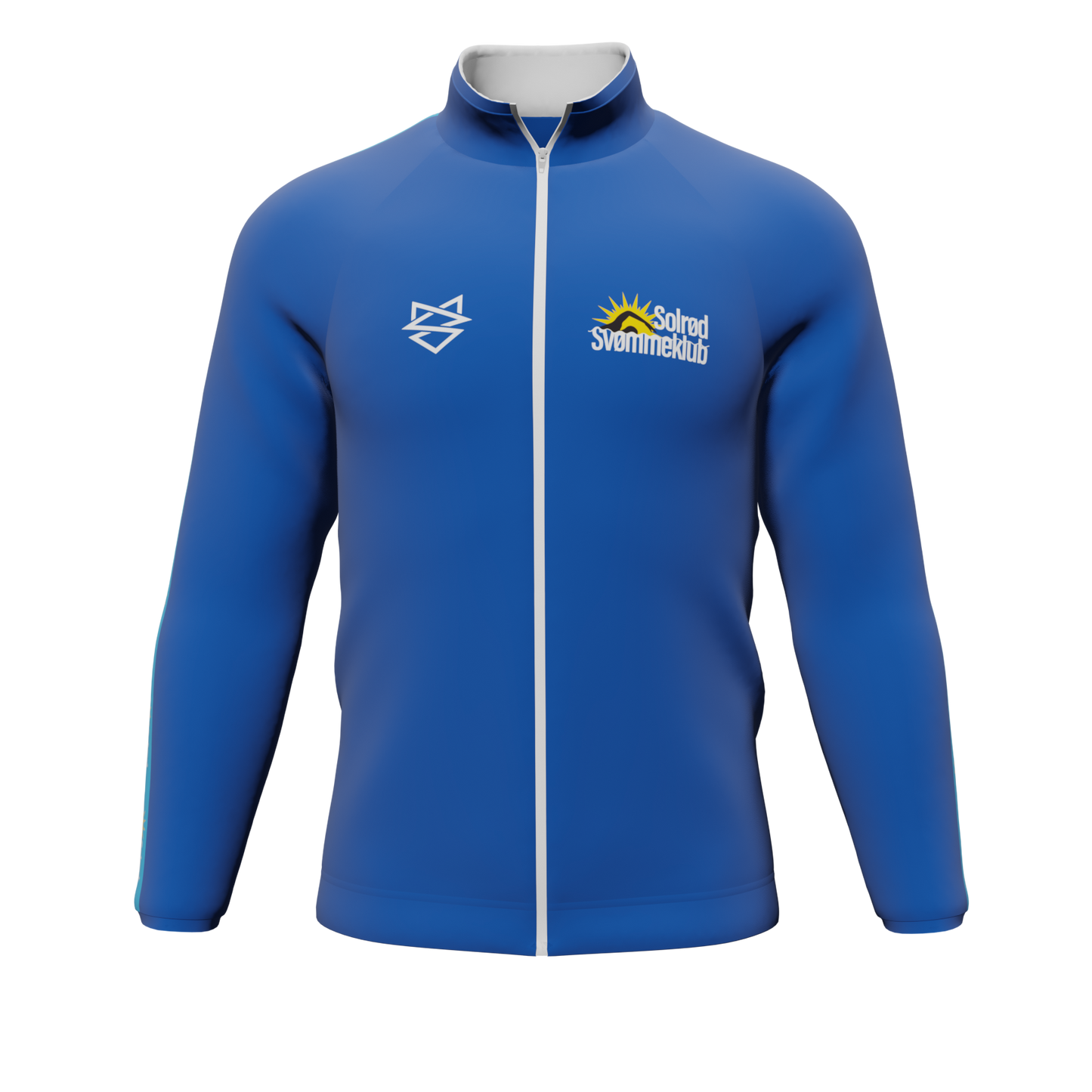 Zip cardigan raglan - Solrød Swimming Club