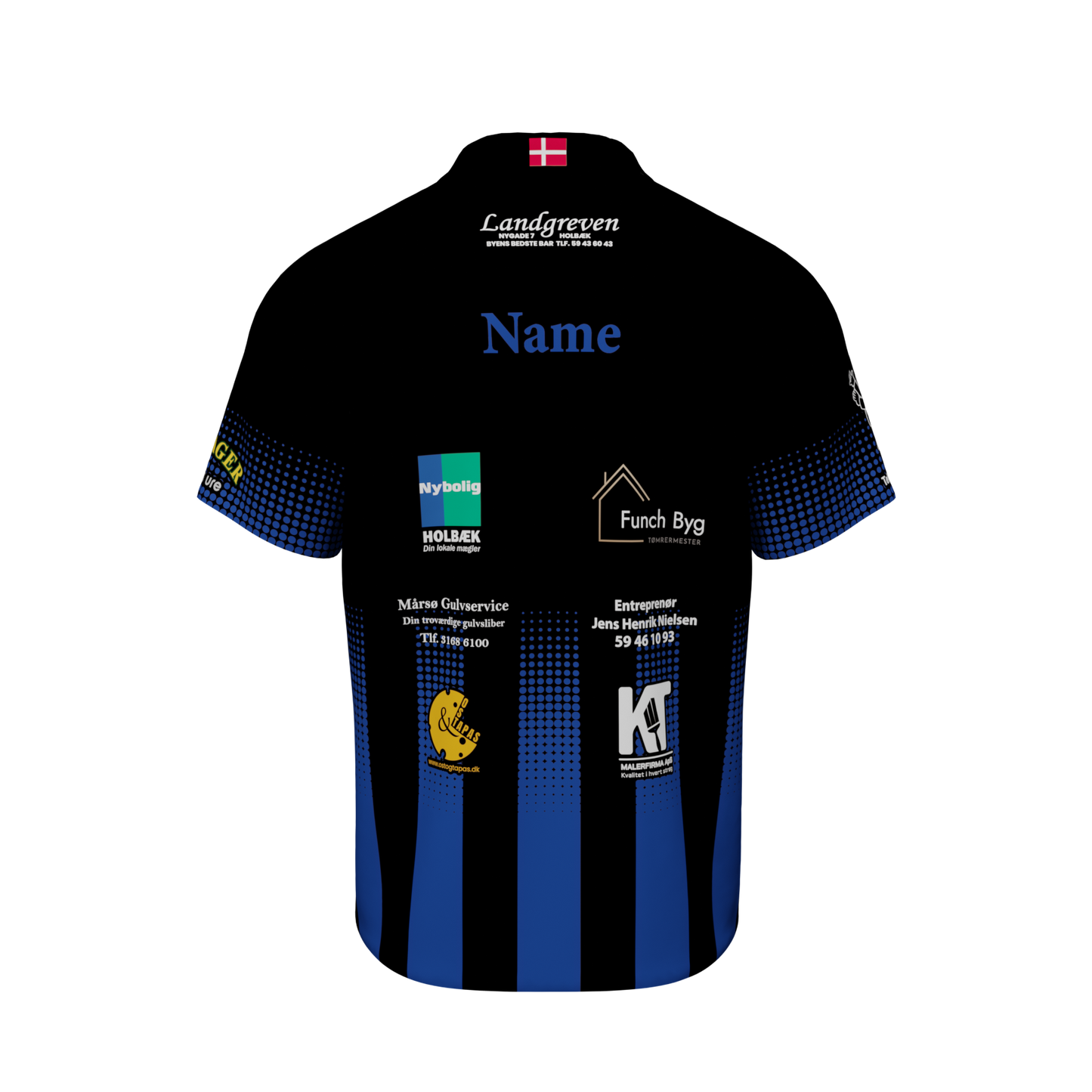 Holbæk Dart - Spiller polo m. sponsorater