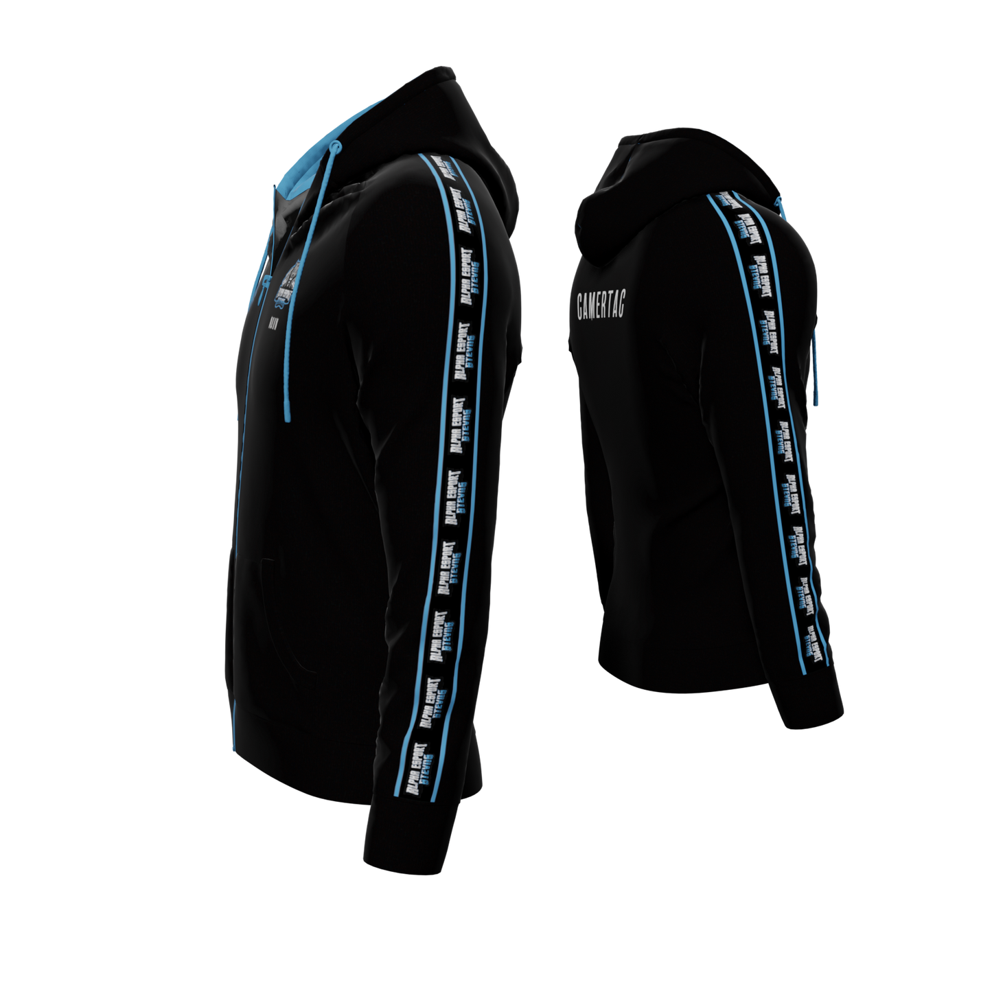 Bomulds Hoodie ZIP - Alpha Esport Stevns