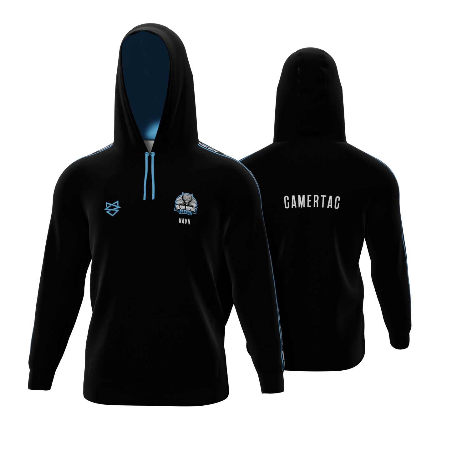 Bomulds Hoodie - Alpha Esport Stevns