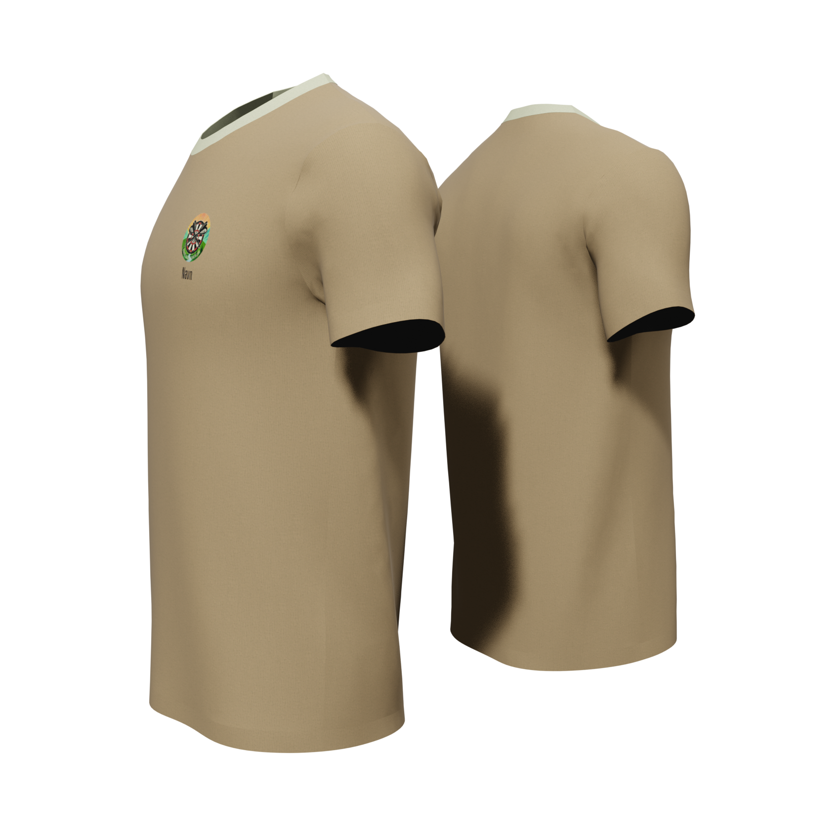 Bomulds T-shirt - Bakkelandets Dartklub