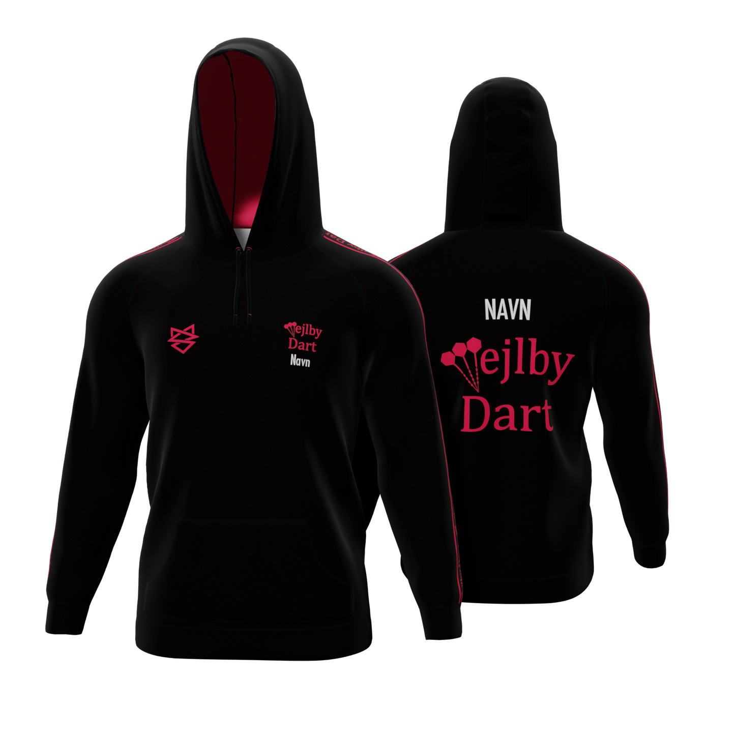 Cotton Hoodie - Adult - Vejlby Dart