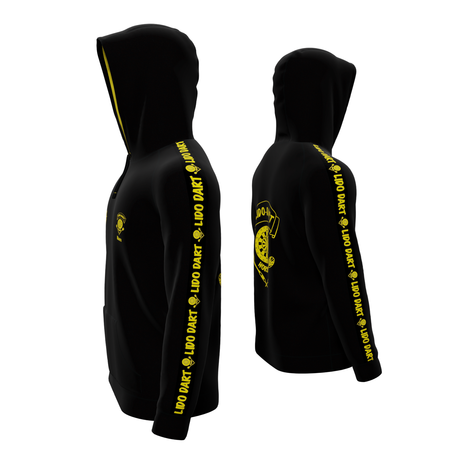 Bomulds Hoodie - LIDO Dart