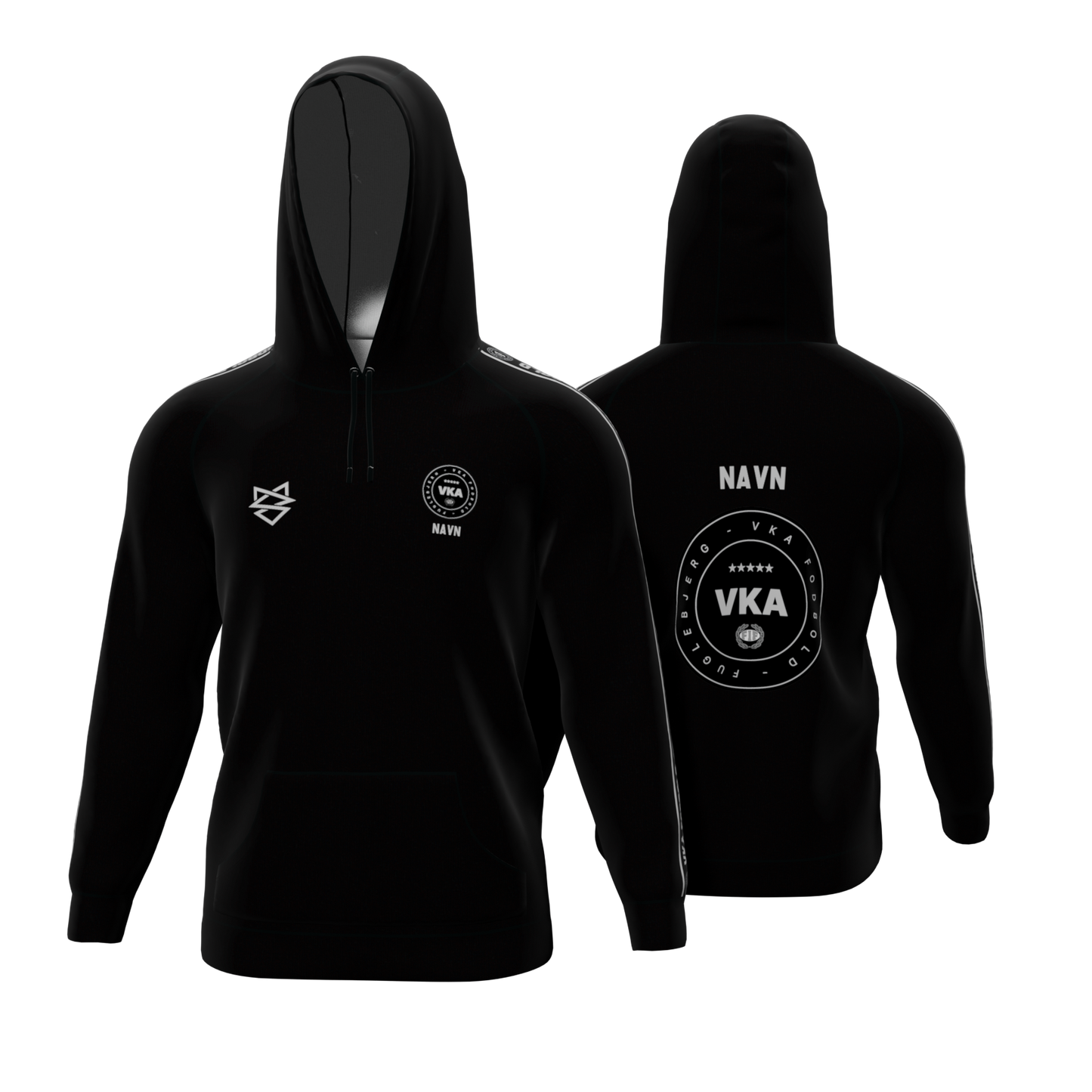 Bomulds Hoodie - VKA Fodbold