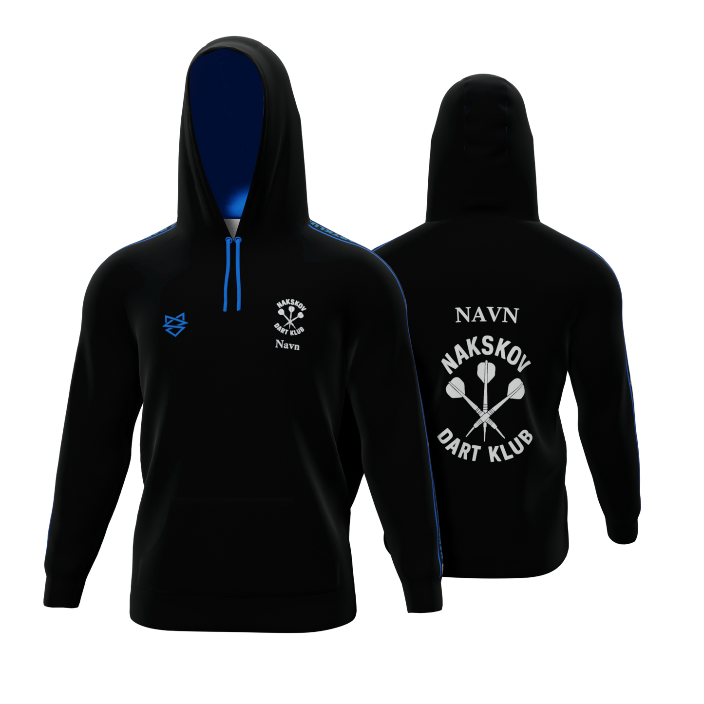 Bomulds Hoodie - Nakskov Dart