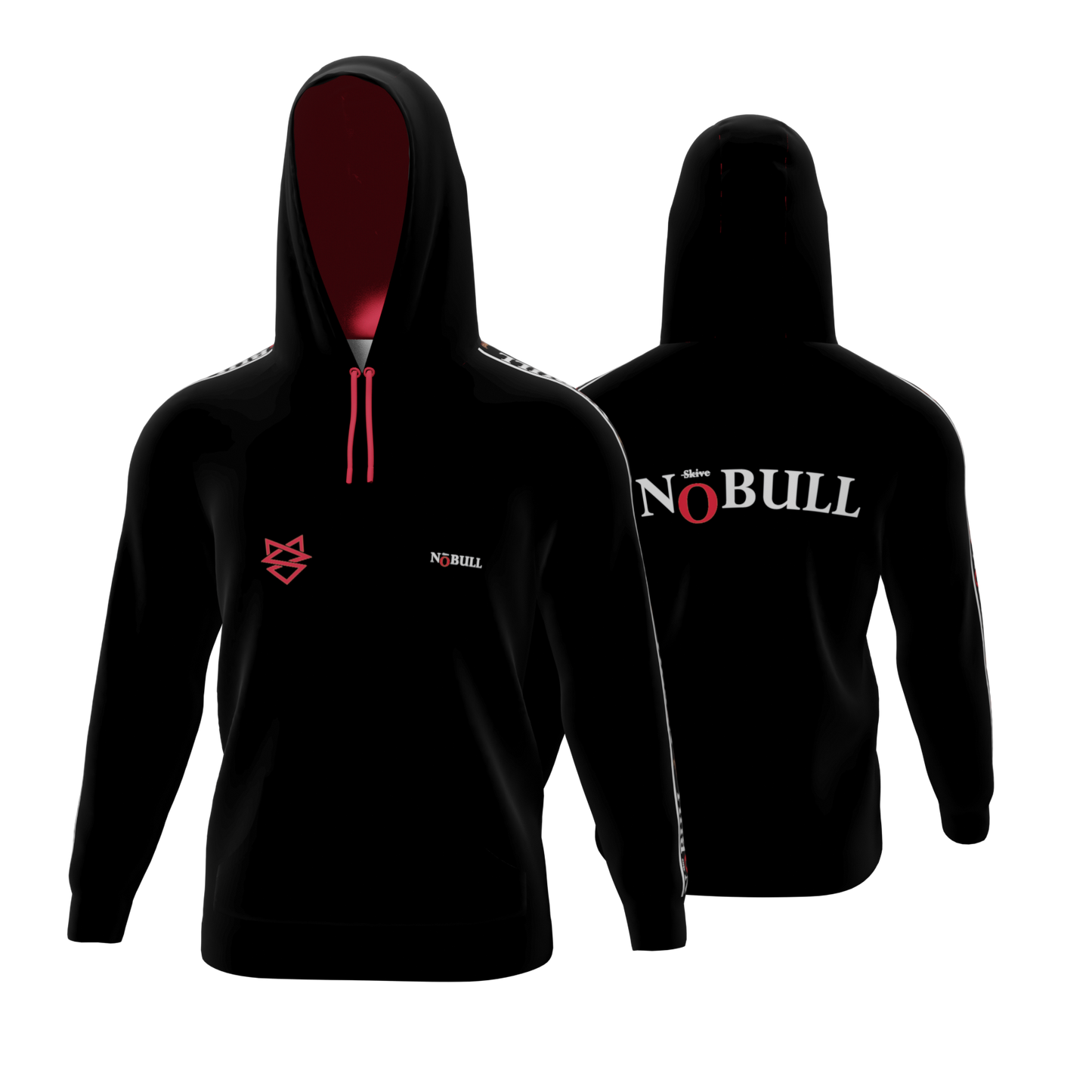 Bomulds Hoodie - NoBull Skive