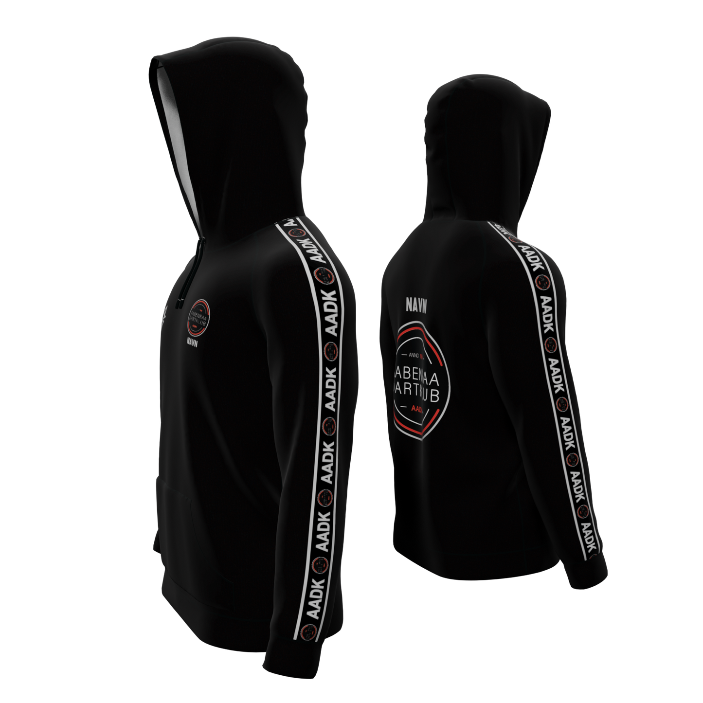 Bomulds Hoodie - Aabenraa Dart Klub