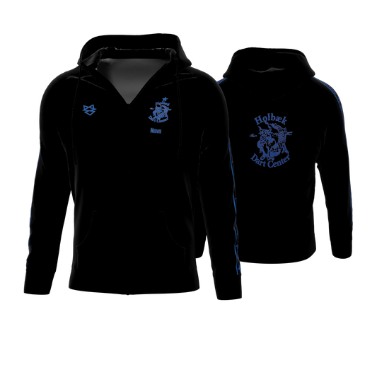 Bomulds Hoodie ZIP - Holbæk Dart
