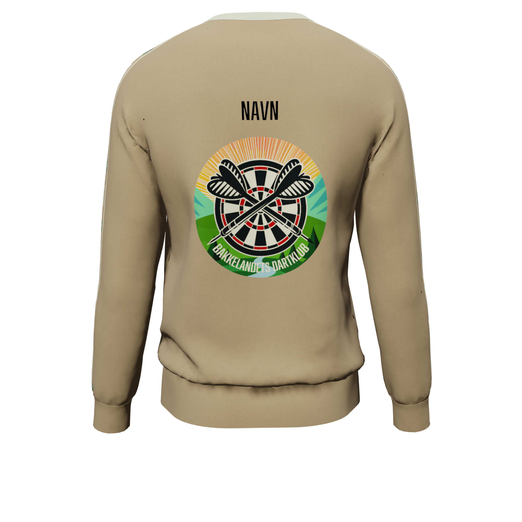 Bomulds Sweatshirt - Bakkelandets Dartklub