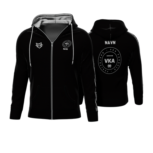 Bomulds Hoodie ZIP - VKA Fodbold