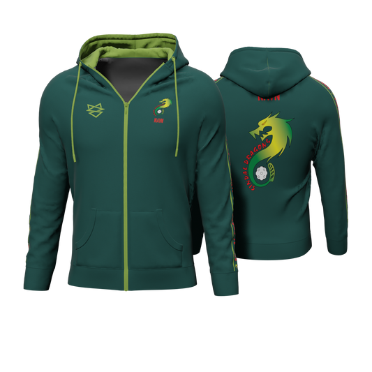 Bomulds Hoodie ZIP - Sindal Dragons