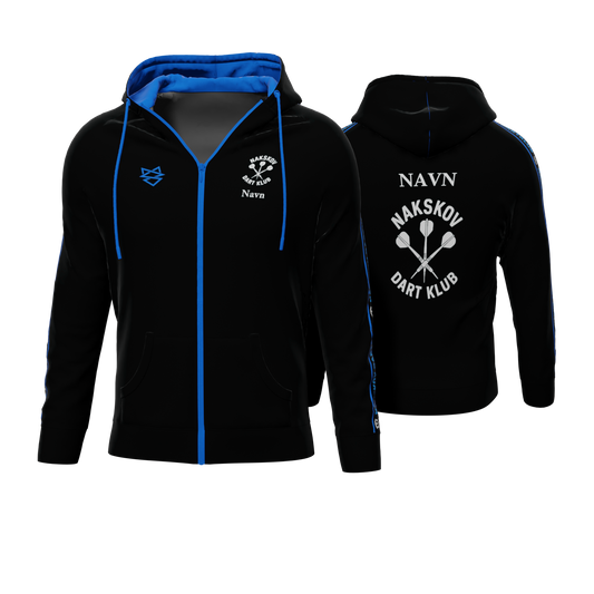 Bomulds Hoodie ZIP - Nakskov Dart