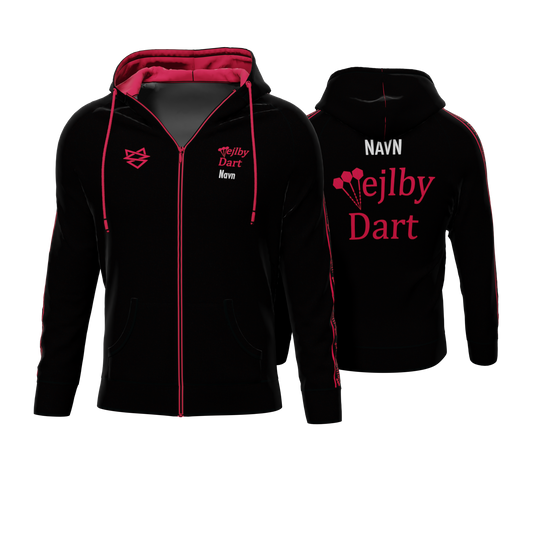 Cotton Hoodie ZIP - Adult - Vejlby Dart