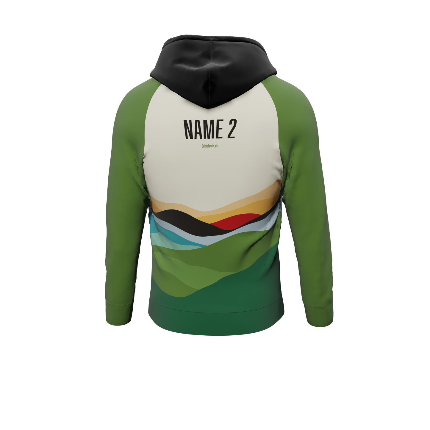 Hoodie ZIP - Bakkelandets Dartklub