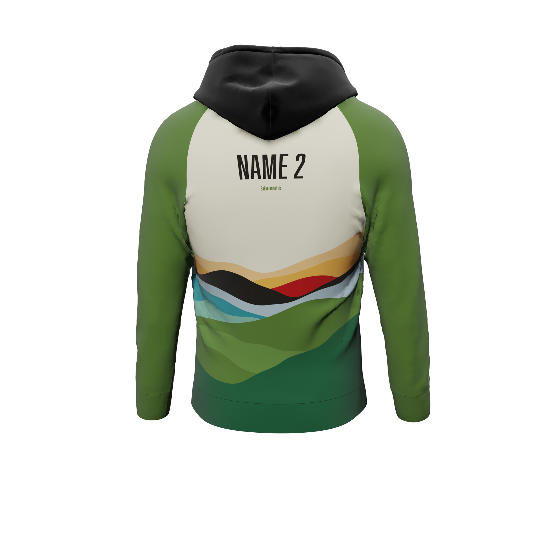 Hoodie ZIP - Bakkelandets Dartklub