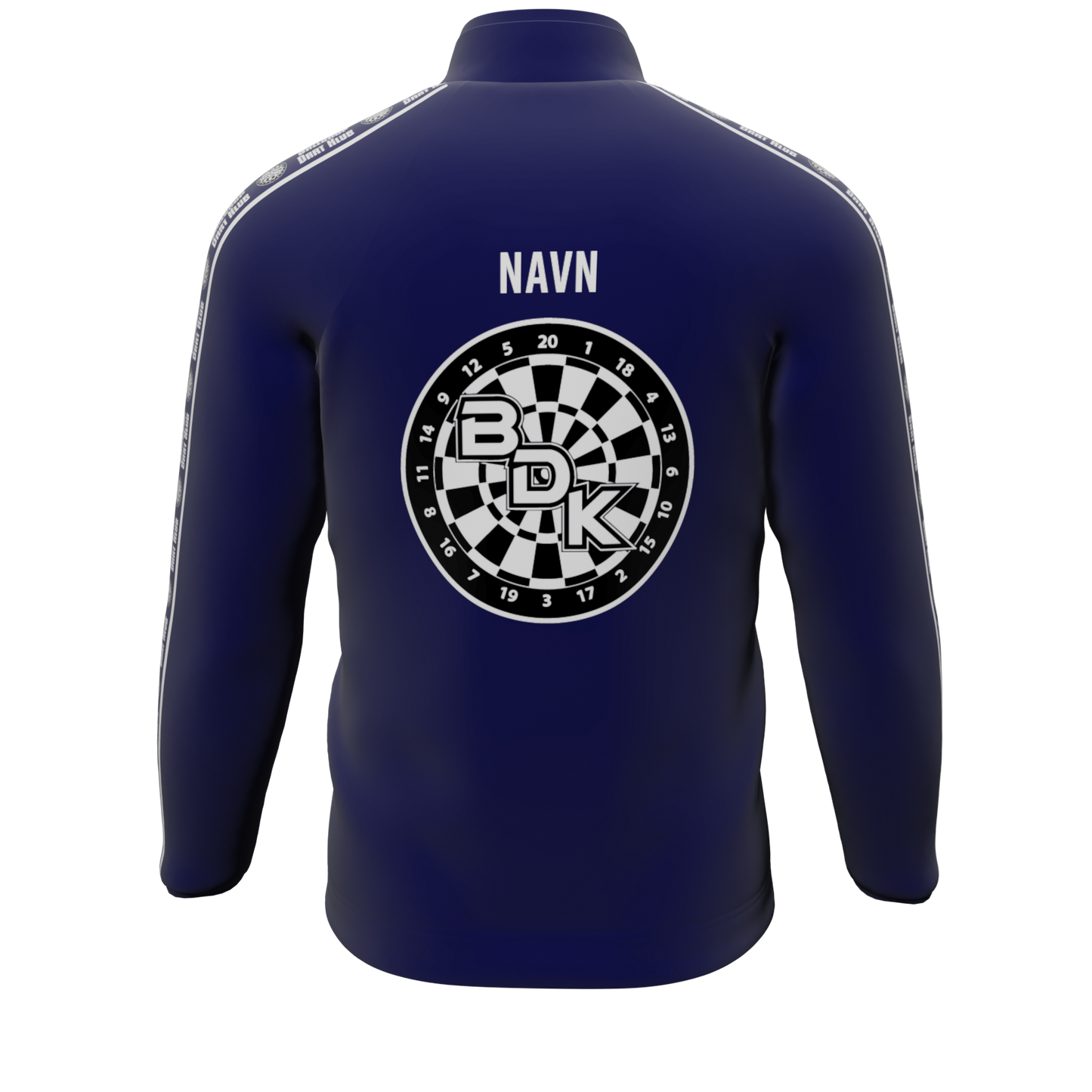 Bomulds cardigan  - Ballerup Dart Klub