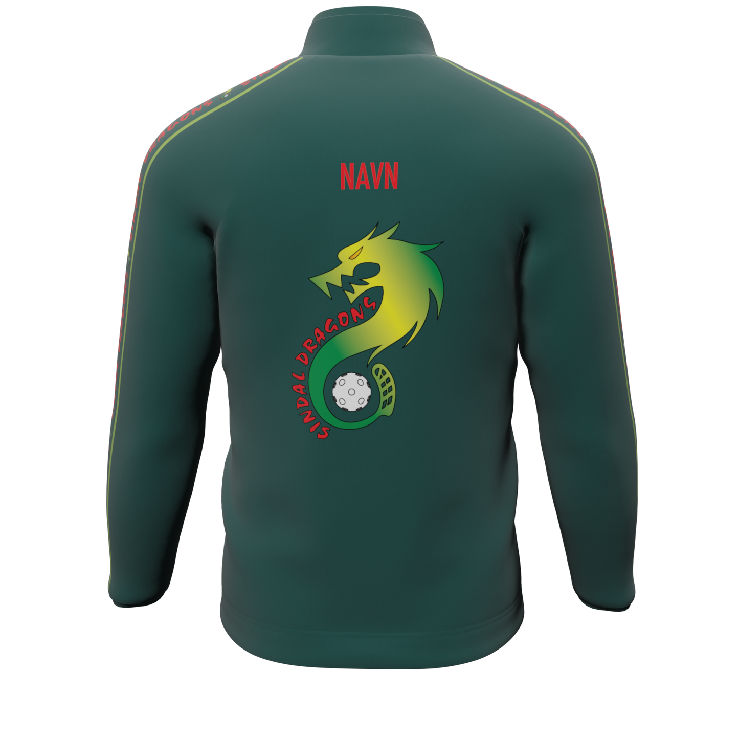 Bomulds cardigan  - Sindal Dragons