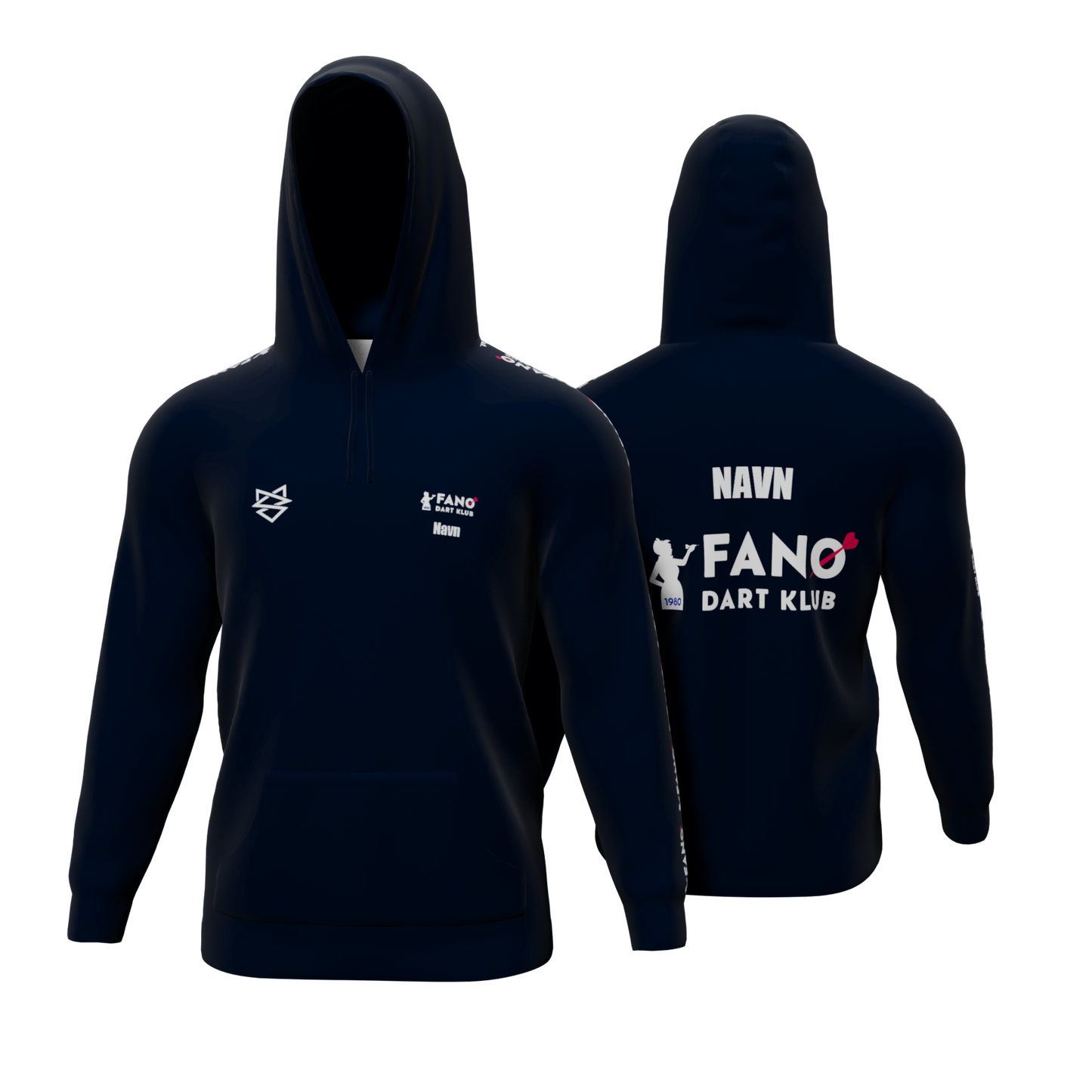 Bomulds Hoodie - Fanø Dart