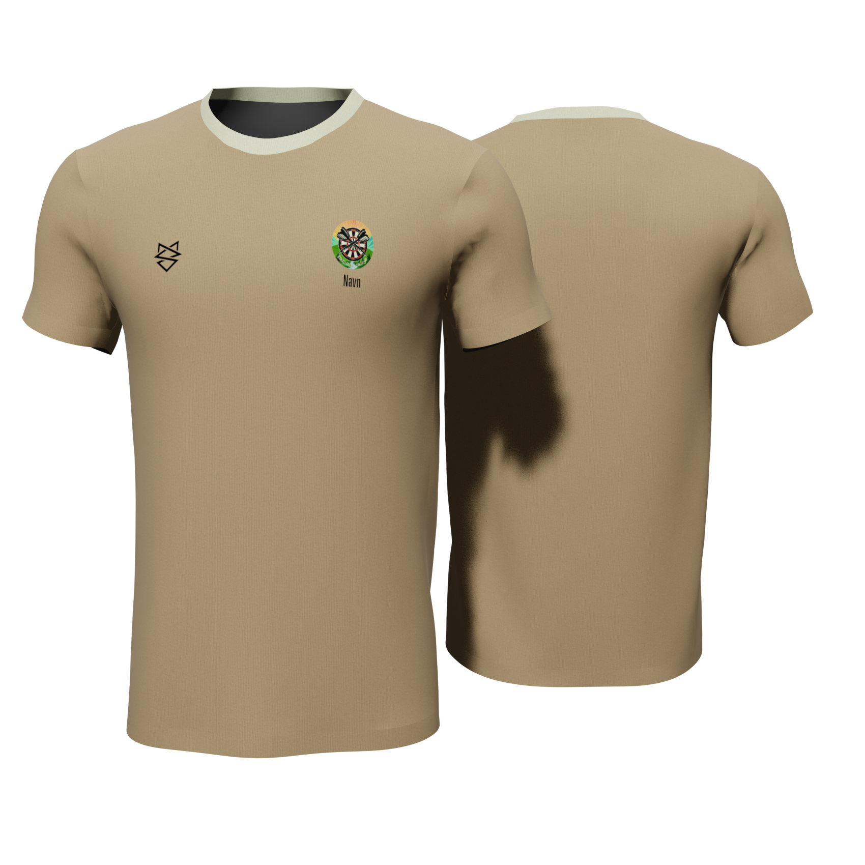 Bomulds T-shirt - Bakkelandets Dartklub