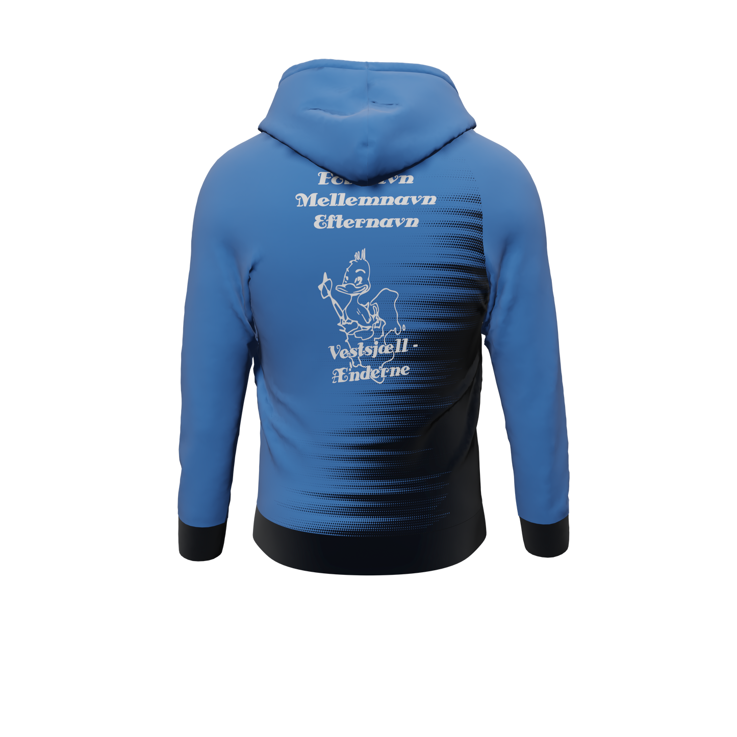 Hoodie ZIP - Vestsjæll-ænderne