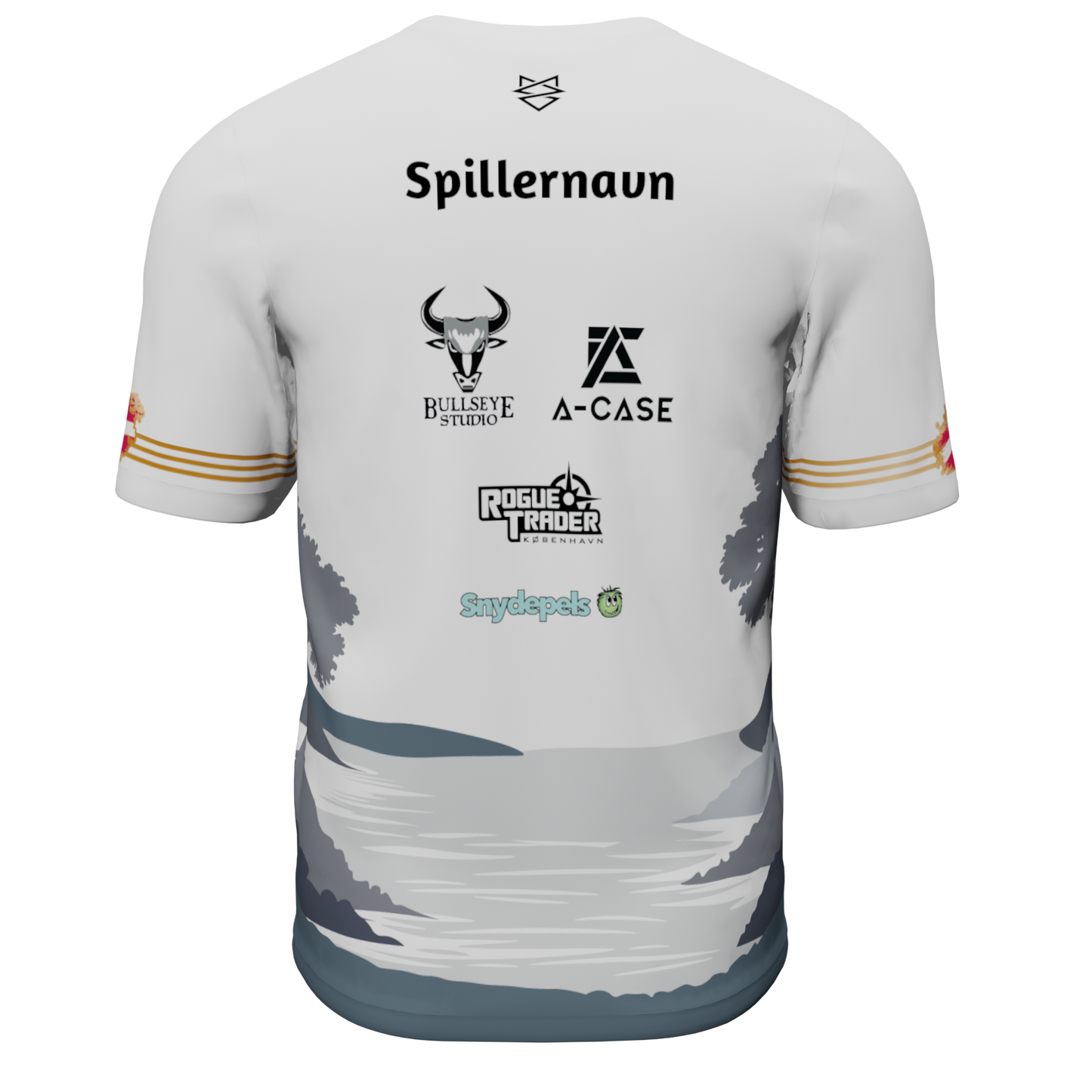 Hvid T-shirt - Warhammer - Age Of Sigmar