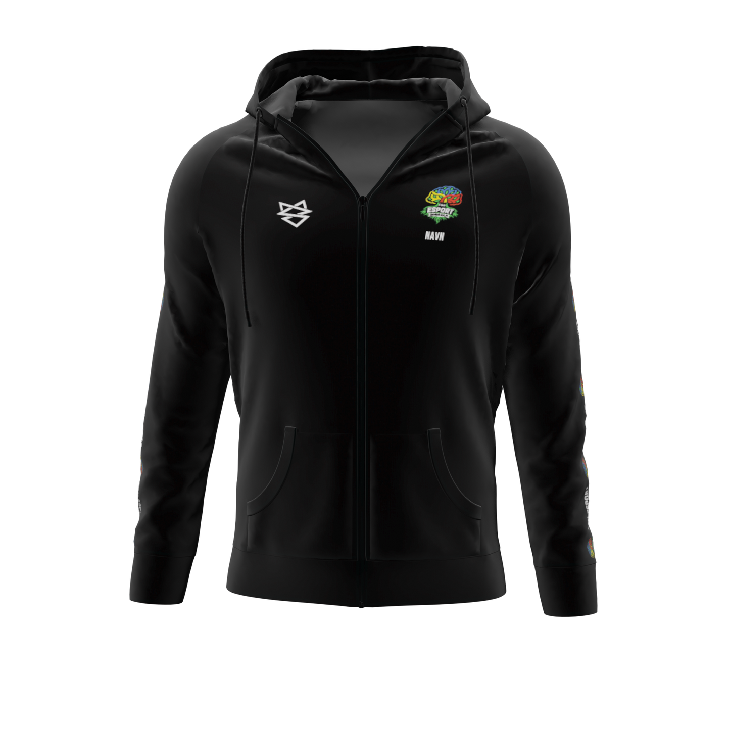 Bomulds Hoodie ZIP - FGU Bornholm