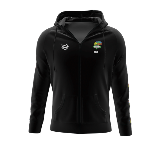 Bomulds Hoodie ZIP - FGU Bornholm