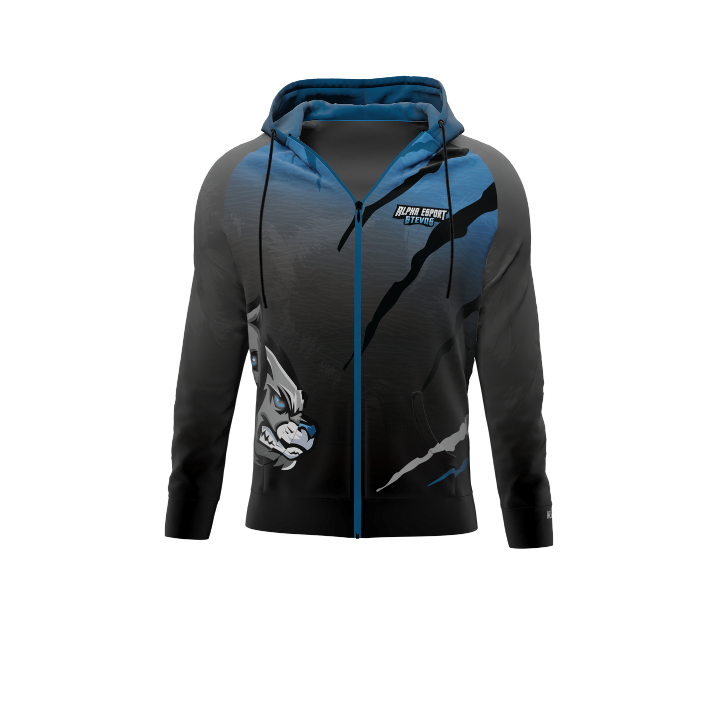 Hoodie ZIP - Alpha Esport Stevns