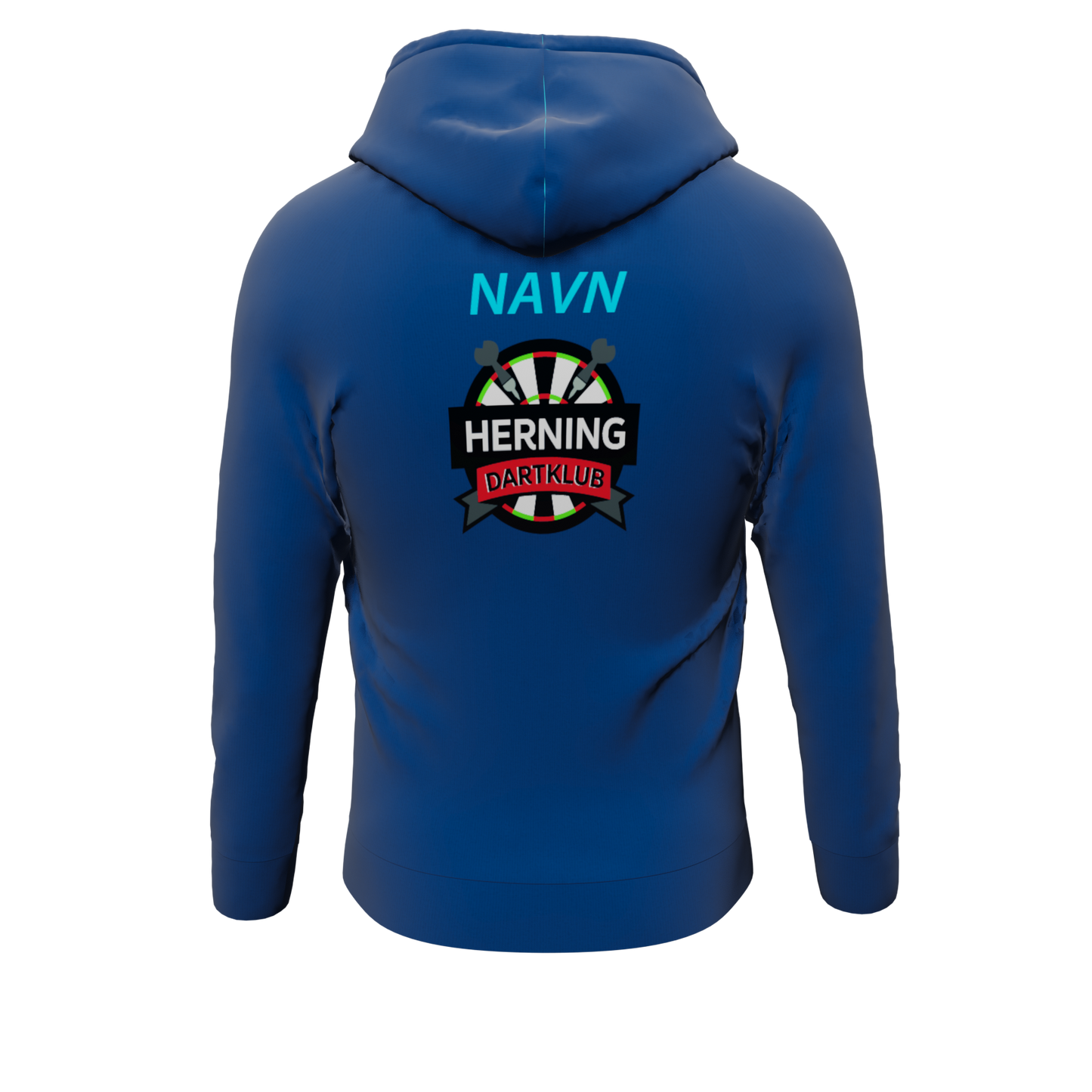 Bomulds Hoodie ZIP - Herning Dart