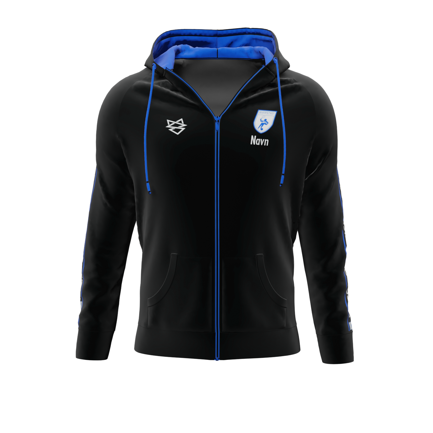 Bomulds Hoodie ZIP - Biersted IF