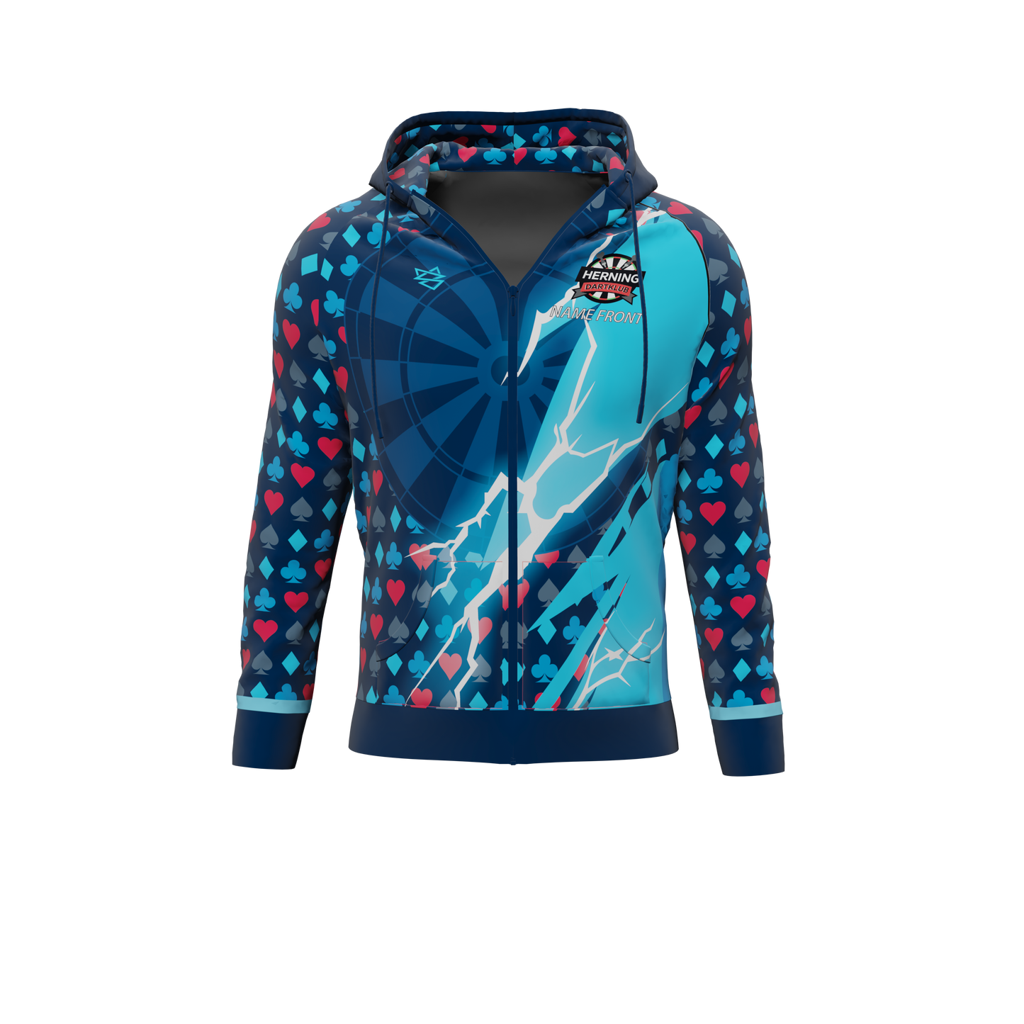 Hoodie ZIP - Herning Dart
