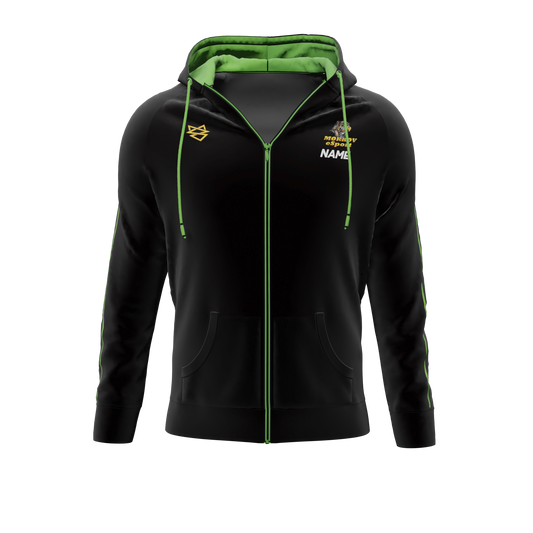 Bomulds Hoodie ZIP - Mørkøv Esport