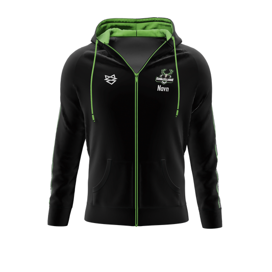 Cotton Hoodie ZIP - Adult - Kronjyllands Esport