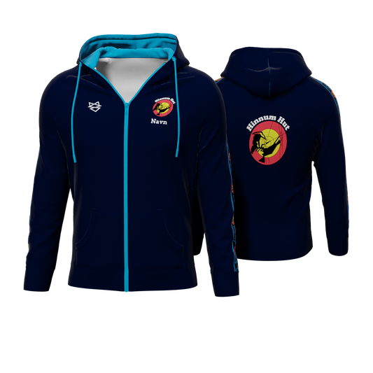 Bomulds Hoodie ZIP - Hinnumhut Bueskydning