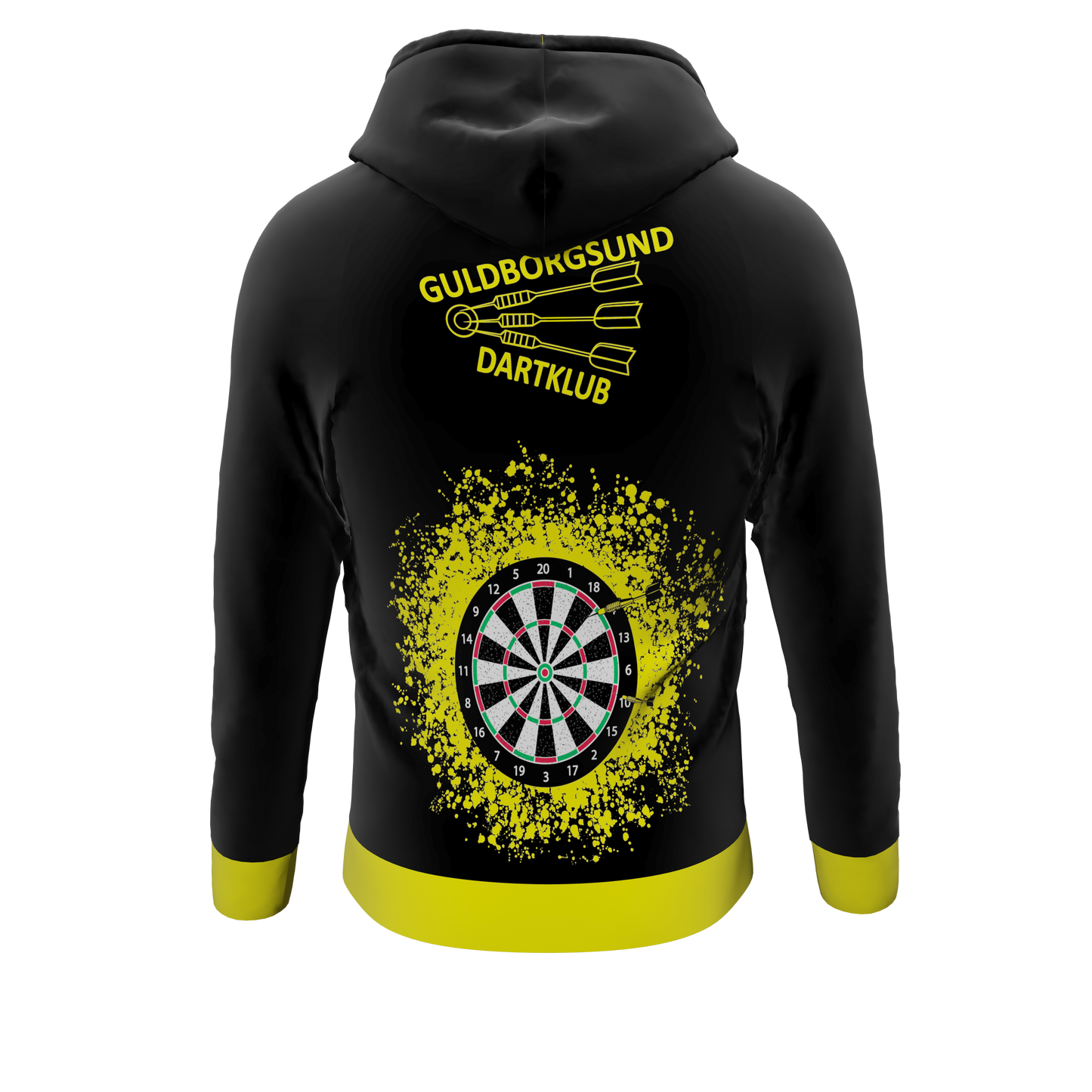 Hoodie ZIP - Guldborgsund Dartklub