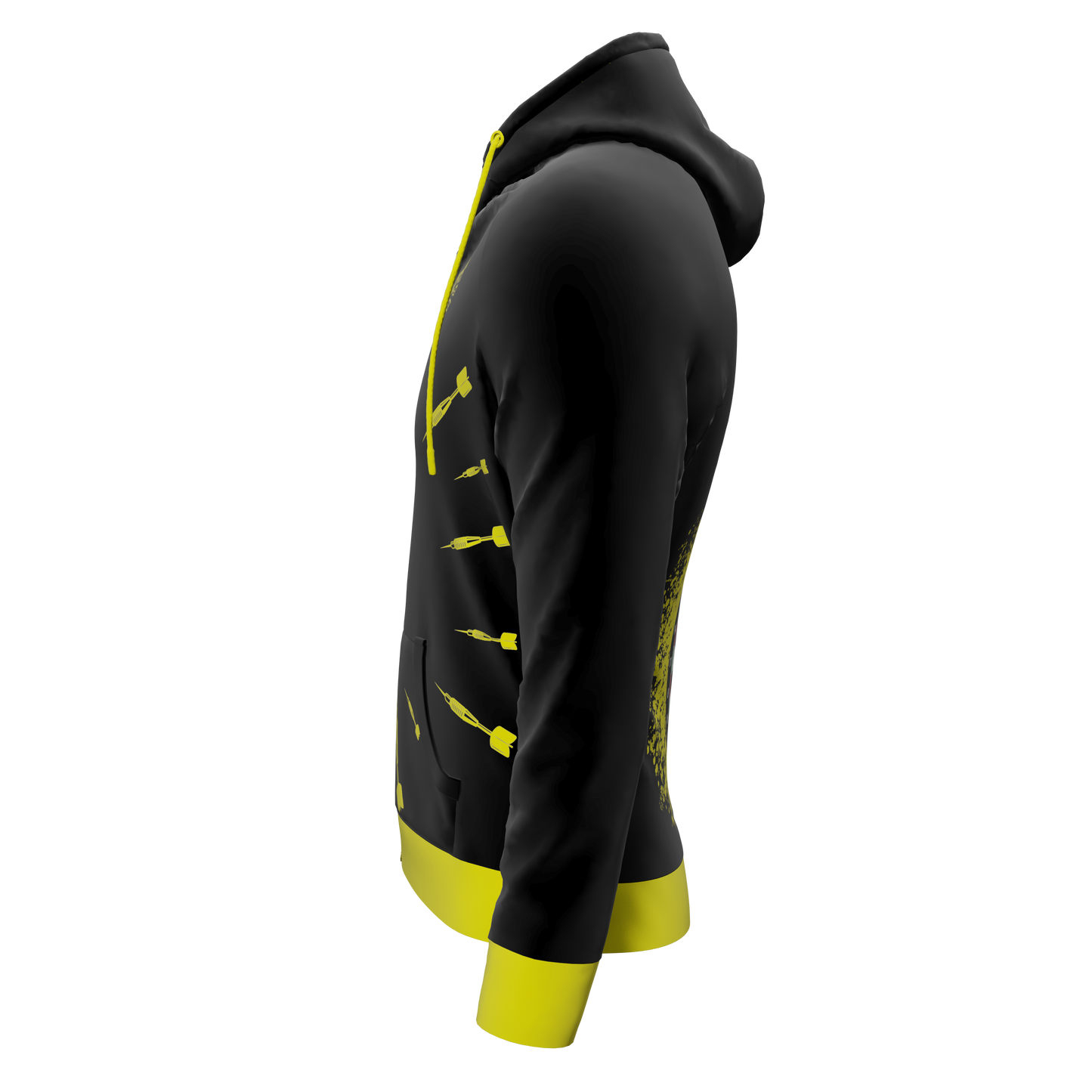 Hoodie ZIP - Guldborgsund Dartklub
