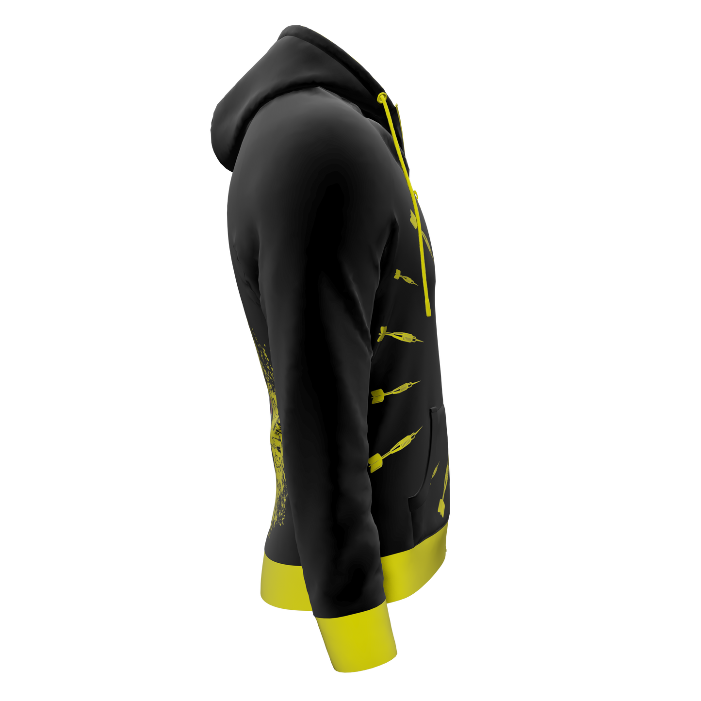 Hoodie ZIP - Guldborgsund Dartklub